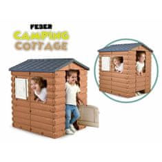 slomart hiša za otroke feber camping cottage 104 x 90 x 1,18 cm