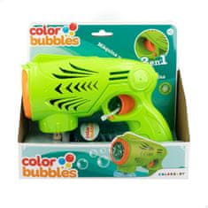 slomart igra za delanje milnih mehurčkov colorbaby color bubbles 150 ml zelena 20 x 16,5 x 8 cm (6 kosov)