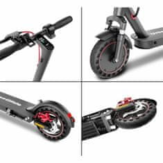 slomart električni skuter urbanglide 100max črna 36 v 7500 mah 350 w