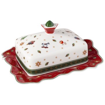Villeroy & Boch Božični kozarec za maslo iz kolekcije TOY'S DELIGHT