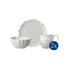 Villeroy & Boch Božični komplet za zajtrk za dve osebi TOY'S DELIGHT ROYAL CLASSIC 6 kos