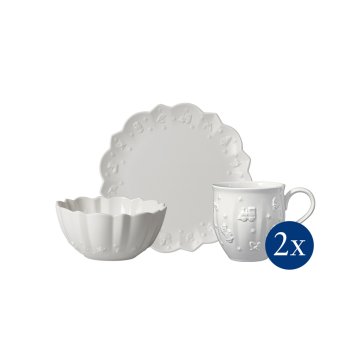 Villeroy & Boch Božični komplet za zajtrk za dve osebi TOY'S DELIGHT ROYAL CLASSIC 6 kos
