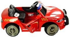 Noah Otroški avto na baterije mp3 z daljinskim upravljalnikom petelin CAR-M-5-RED