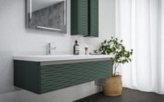 TBoss Kopalniška omarica z umivalnikom INFINI 125 zelena mat