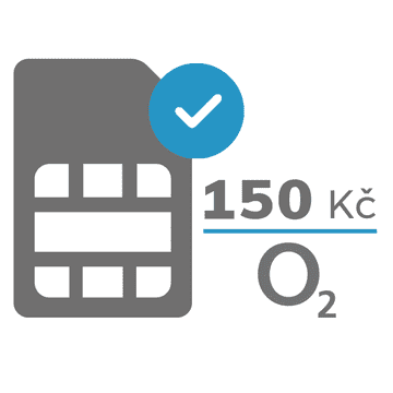 Secutek Aktivirana kartica O2 SIM (150,- CZK)