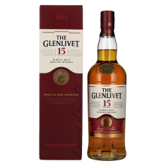 The Glenlivet Škotski whisky The Glenlivet 15 - French Oak 0,7 l