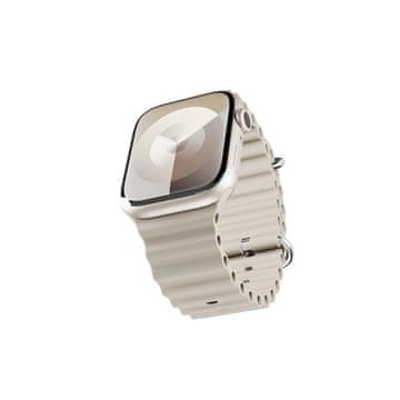 EPICO Ocean trak za Apple Watch 38/ 40/41, slonokoščena (63318101100001)