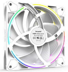 Be quiet! Pure Wings 3 ventilator, 140mm, 4-pin, PWM, RGB, bel, 3 kosi (BL102)