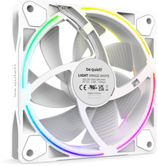 Be quiet! Pure Wings 3 ventilator, 120mm, 4-pin, RGB, PWM, bel, 3 kosi (BL100)