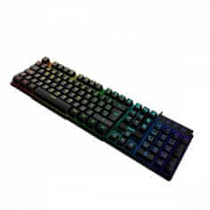 NEW Tipkovnica Gaming Energy Sistem Gaming Keyboard ESG K2 Ghosthunter 1,65" AMOLED GPS 246 mAh Qwerty Španska