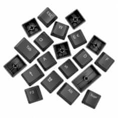 slomart tipkovnica newskill serike v2 keycap set pack qwerty španska črna