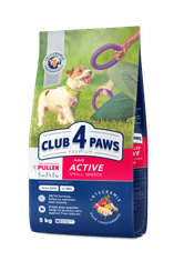 Club4Paws Premium suha hrana za aktivne pse malih pasem ACTIVE 5 kg