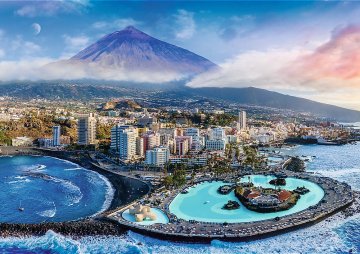 Trefl Puzzle Pogled na Tenerife, Španija 1000 kosov