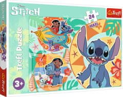 Trefl Puzzle Lilo&Stitch: Happy day MAXI 24 kosov