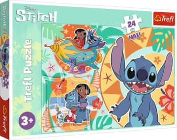 Trefl Puzzle Lilo&Stitch: Happy day MAXI 24 kosov