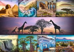 Trefl Puzzle Collage, Afrika 1000 kosov
