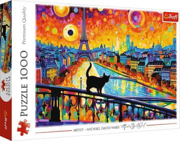 Trefl Puzzle Cat in Paris 1000 kosov