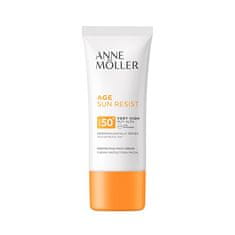 Anne Moller Zaščitna krema proti temnim madežem in staranju kože SPF 50+ Age Sun Resist (Protective Face Cream)