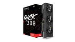 XFX Speedster QICK 309 AMD Radeon RX 7600 XT grafična kartica, 16 GB GDDR6 (RX-76TQICKBP)