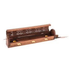 DKD Home Decor Nosilec DKD Home Decor Kadilo Les Bambus Mandala Natural 26 x 8 x 8 cm (6 kosov)