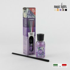 BigBuy Parfumske paličice Magic Lights Lavendar (125 ml)