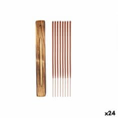 slomart set kadil bambus sandalovina (24 kosov)