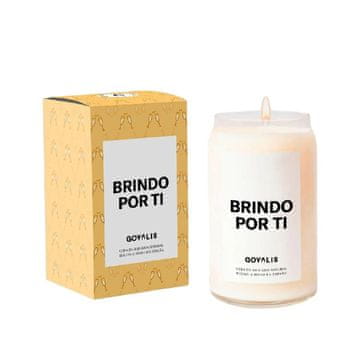 BigBuy Dišeča sveča GOVALIS Brindo por ti (500 g)
