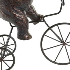 DKD Home Decor Dekorativna figura DKD Home Decor Kovinska smola Slon (30 x 12 x 37 cm)