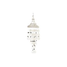 DKD Home Decor Viseča dekoracija DKD Home Decor White Cream 20 x 20 x 70 cm Boho