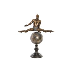 DKD Home Decor Dekorativna figura DKD Home Decor Zlata smola Gimnastičarka Moderno (36 x 19 x 46 cm)