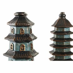 DKD Home Decor Dekorativna figura DKD Home Decor 15 x 17 x 50 cm Orientalska turkizna (2 enoti)
