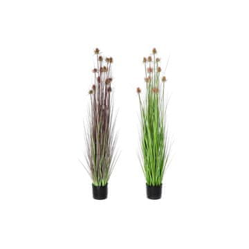 DKD Home Decor Okrasna rastlina DKD Home Decor 40 x 40 x 150 cm roza lila polietilen PVC (2 enoti)