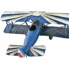 NEW Okrasna Figura DKD Home Decor Športno letalo Vintage 16 x 15 x 6,5 cm (3 Kosi)