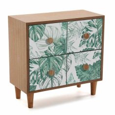 Versa Škatlica za nakit Versa Mint Wood (11 x 25 x 24 cm)