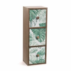 Versa Škatlica za nakit Versa Mint Wood (11 x 36 x 13,5 cm)