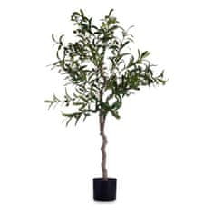 BigBuy Dekorativna rastlina oljka Zelena plastika (85 x 150 x 85 cm)