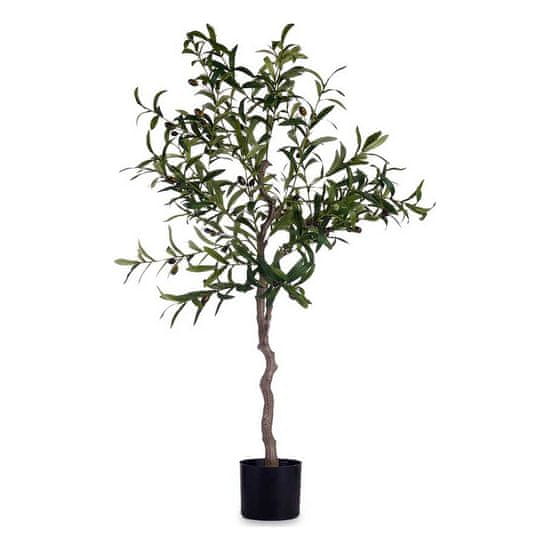 BigBuy Dekorativna rastlina oljka Zelena plastika (85 x 150 x 85 cm)