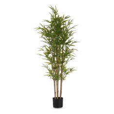BigBuy Okrasna rastlina bambus zelena plastika (80 x 150 x 80 cm)