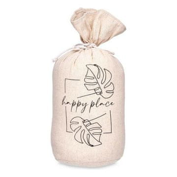 Gift Decor Postavka za vrata Happy Place Cloth (13 x 26 x 13 cm)