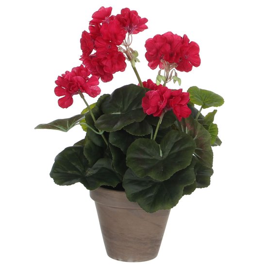 Mica Decorations Okrasne rastlinske dekoracije iz sljude 11,5 x 33 cm roza PVC