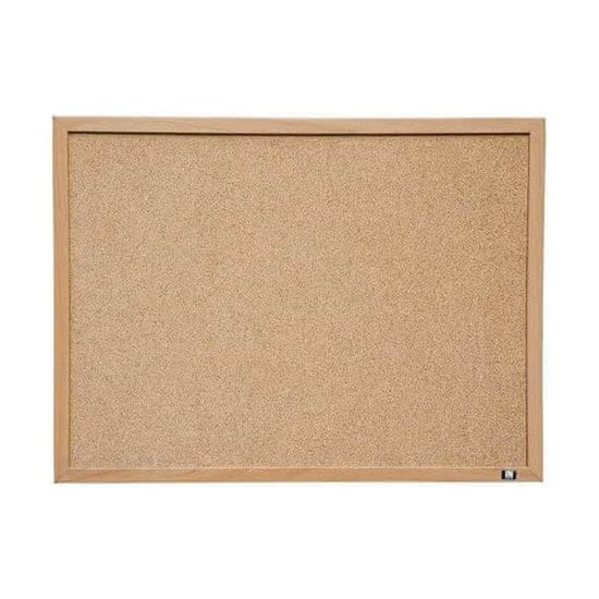 Q-Connect Deska Q-Connect Cork Brown (60 x 40 cm)
