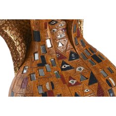 DKD Home Decor Dekorativna figura DKD Home Decor Rumena smola (21,5 x 18,5 x 31 cm)