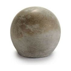 slomart okrasna figura siva cement sferă (10 x 10 x 10 cm) (12 kosov)