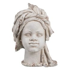 slomart doprsni kip 32 x 28 x 46 cm resin afričanka