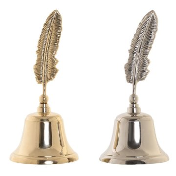DKD Home Decor Dekorativna slika DKD Home Decor Bell Golden Silver Vintage 10 x 10 x 21 cm