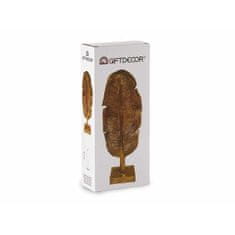 Gift Decor Dekorativna figura 8 x 43,5 x 17 cm Zlata smola