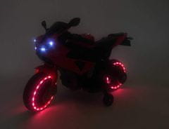 Noah Otroško motorno kolo na baterijski pogon z lučko LED MP3