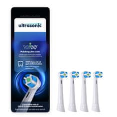 Ultrasonic Nastavki za Oral-B iO UltimateClean, 4 kosi, beli nastavki