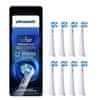 Ultrasonic Ultrasonic glava ščetke za Oral-B iO Gentle Clean serijo, 8 kos, beli nastavki