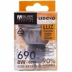 Silver Electronics LED svetilka Silver Electronics EVO 3000K GU5.3 8W
